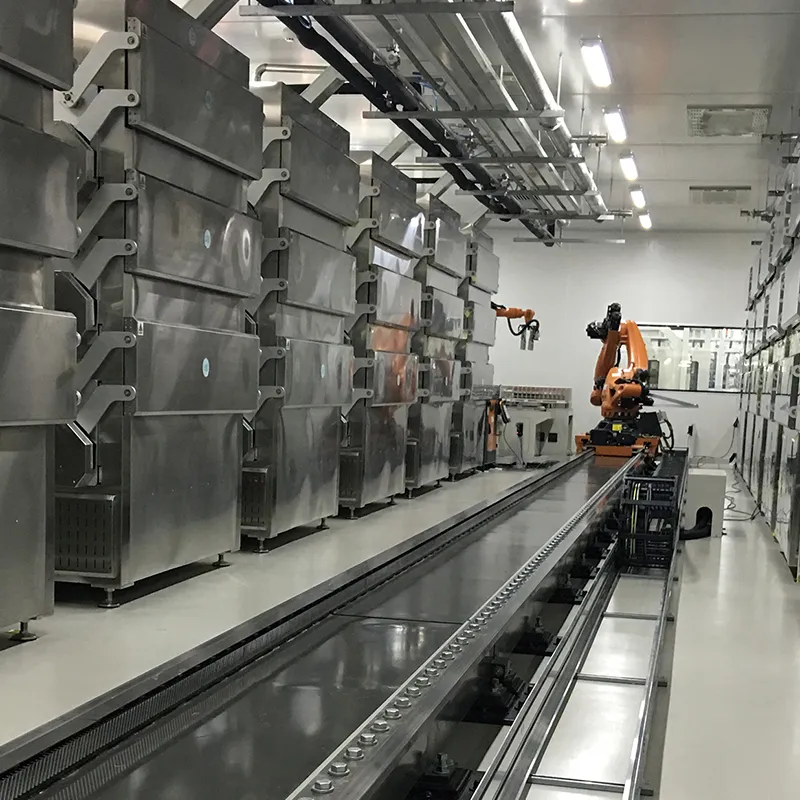 Автоматическая линия сушки тяговых аккумуляторов.2