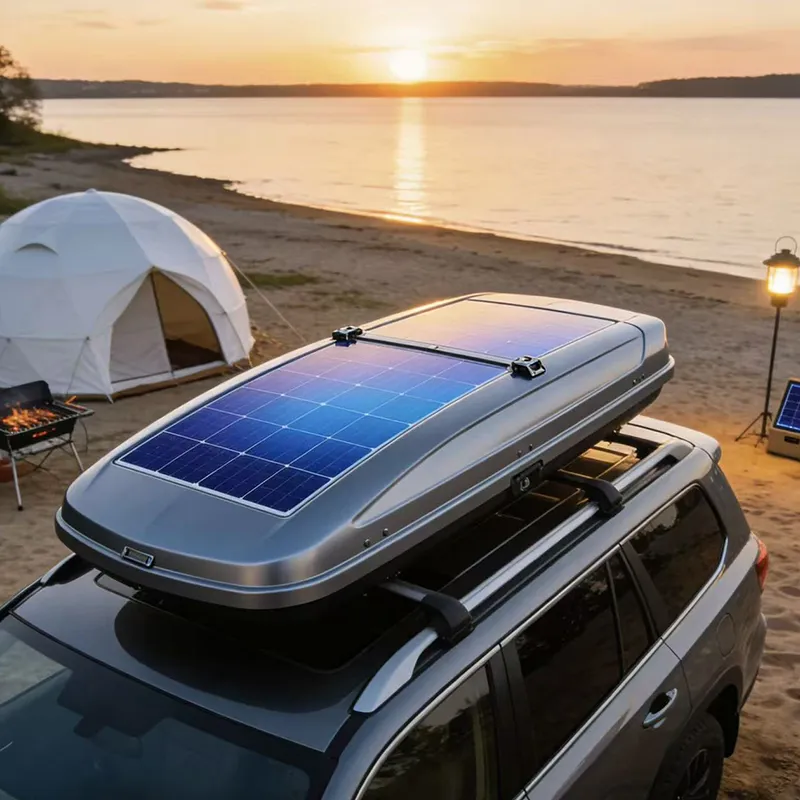 Интеллектуальный фотоэлектрический накопительный автомобильный багажный бокс (5)